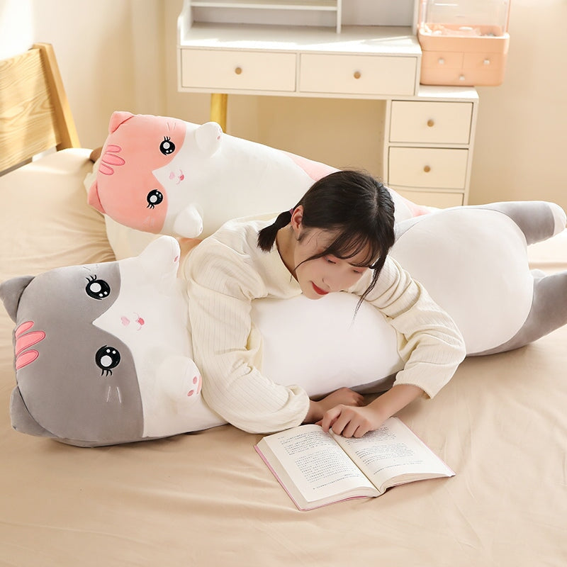 Soft Cuddly Pink Kitten Stuffed Animals - Halri