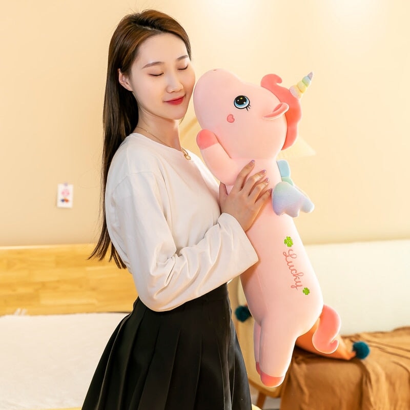 Cute Pink Unicorn Soft Toy - Halri