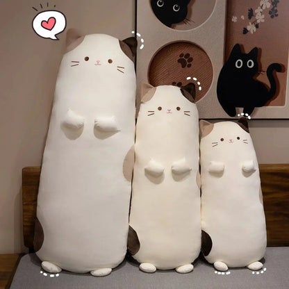 Cuddly Spotted Kitten Soft Plush Toy