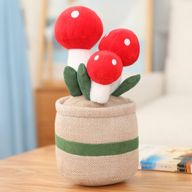 Cute Fungal Home Decor Plant Toy