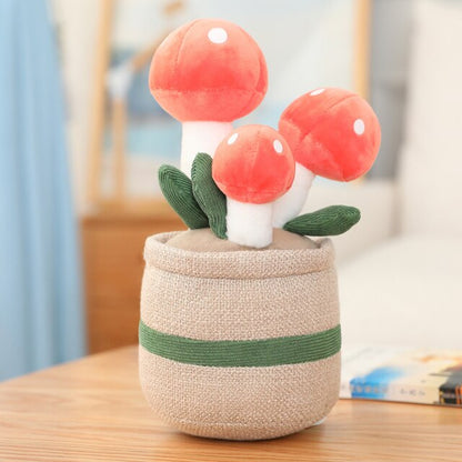 Cute Fungal Home Decor Plant Toy