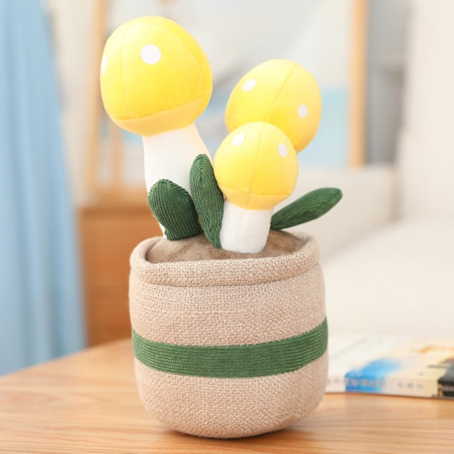Cute Fungal Home Decor Plant Toy