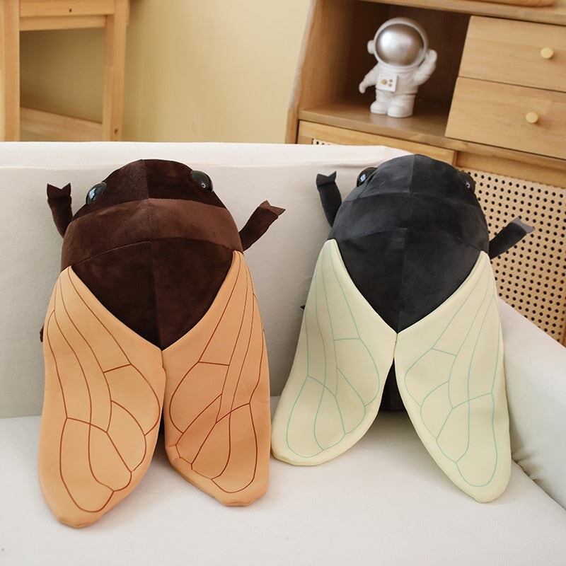 Large Colorful Fly Stuffed Animal Plushies - Halri