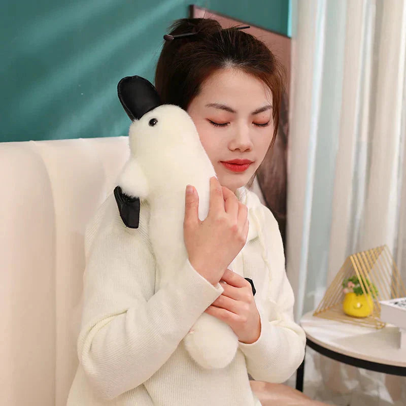 Cuddly Brown White Platypus Soft Toy - Halri