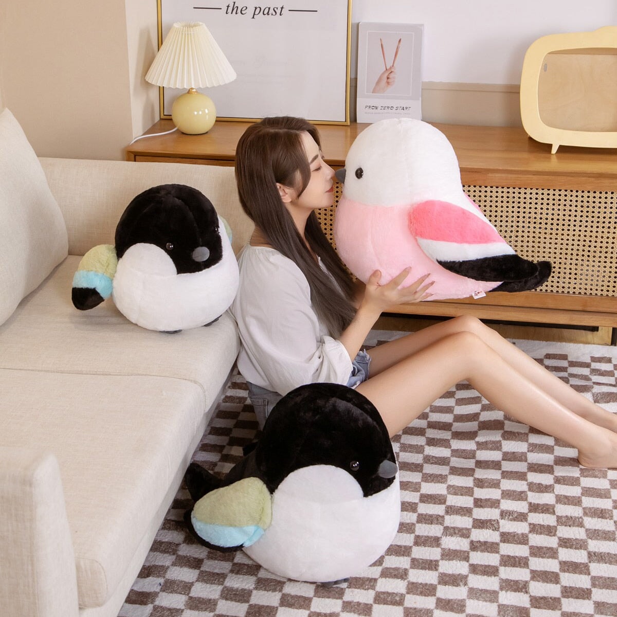 Colorful Soft Bird Stuffed Toys - Halri