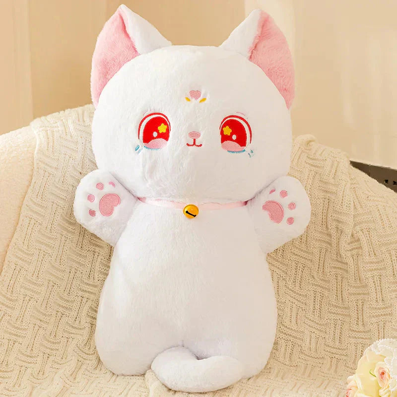 Cute Moon Kitten Soft Plush Toy