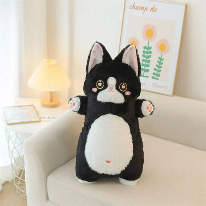 Cute Dual Tone Kitten Soft Toy Set