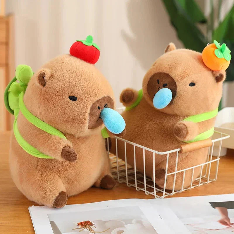 Fun Plush Capybara Turtle Toy Set - Halri