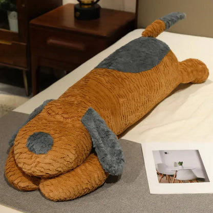 Cuddly Plush Puppy Hug Pillow