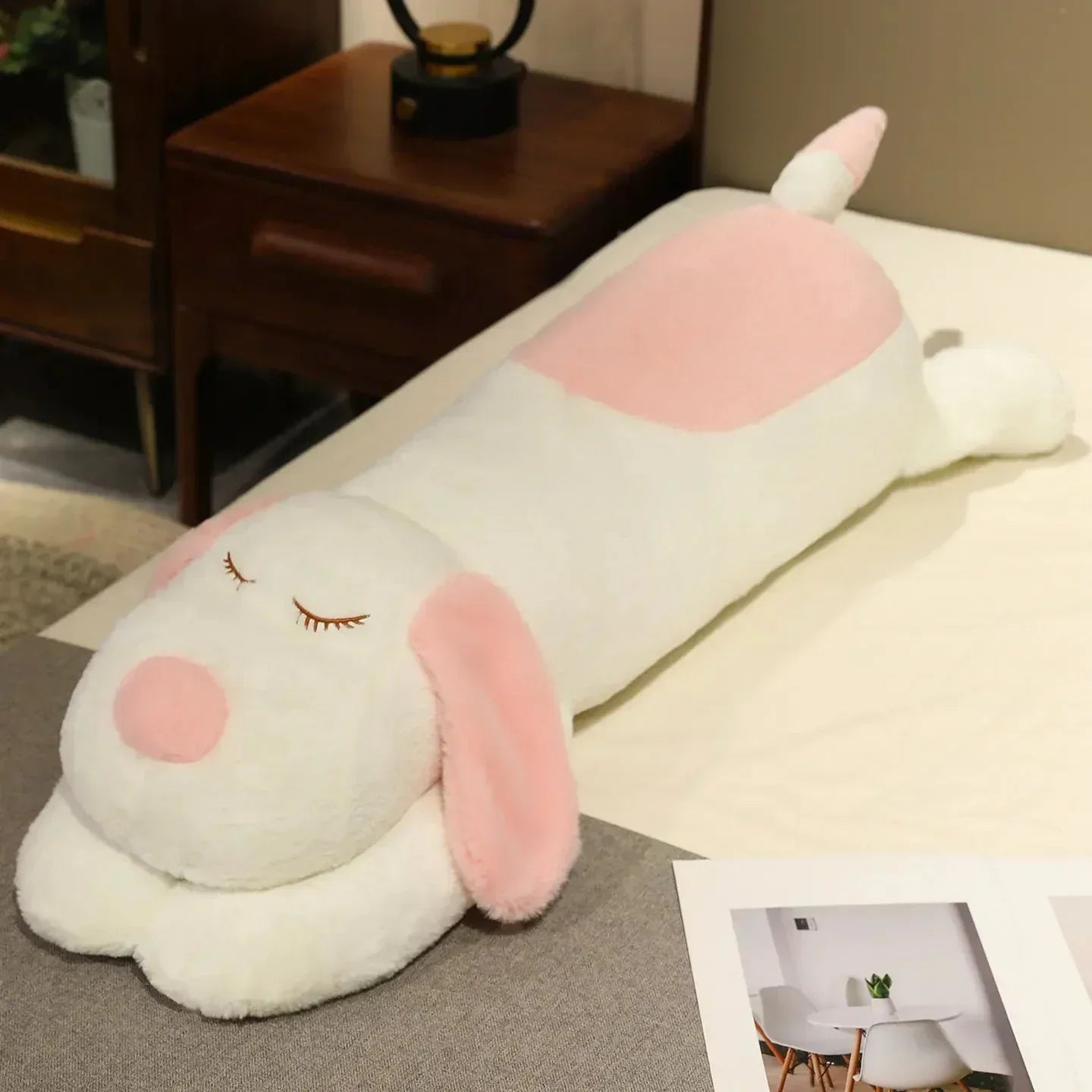 Cuddly Plush Puppy Hug Pillow