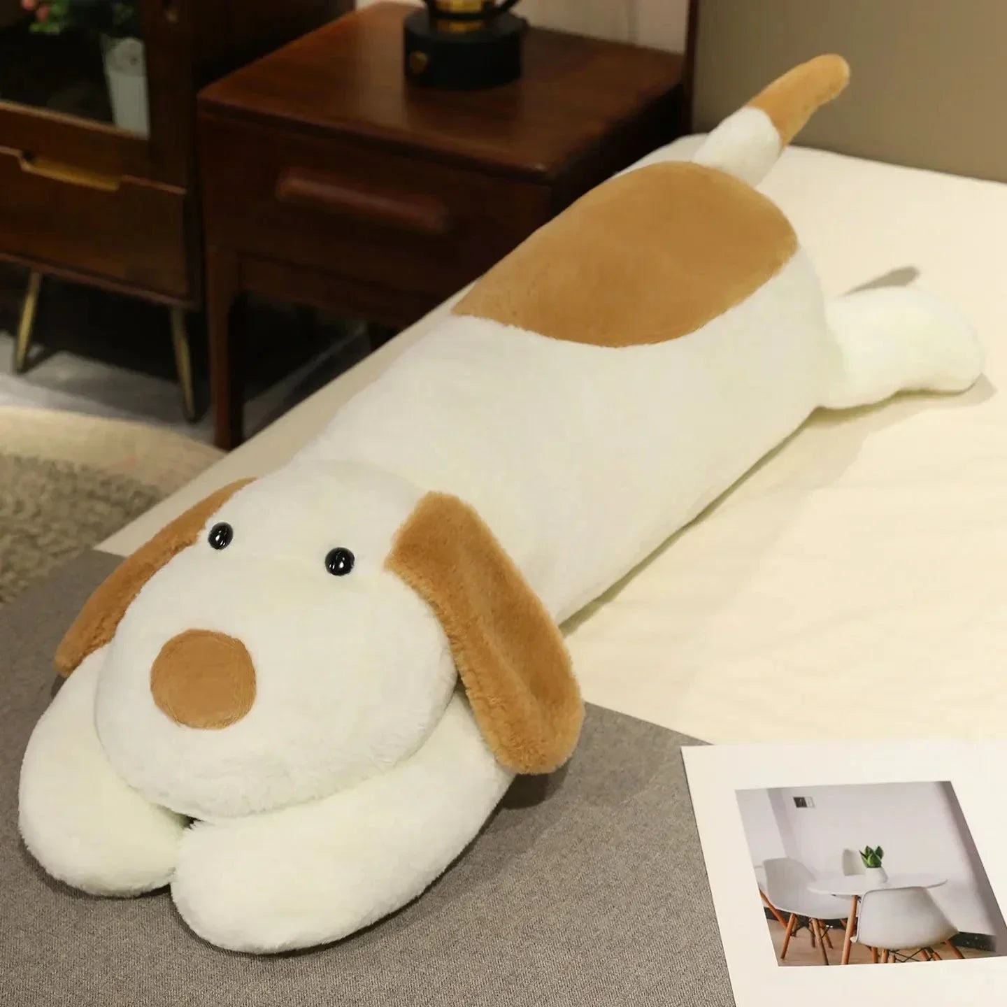 Cuddly Plush Puppy Hug Pillow