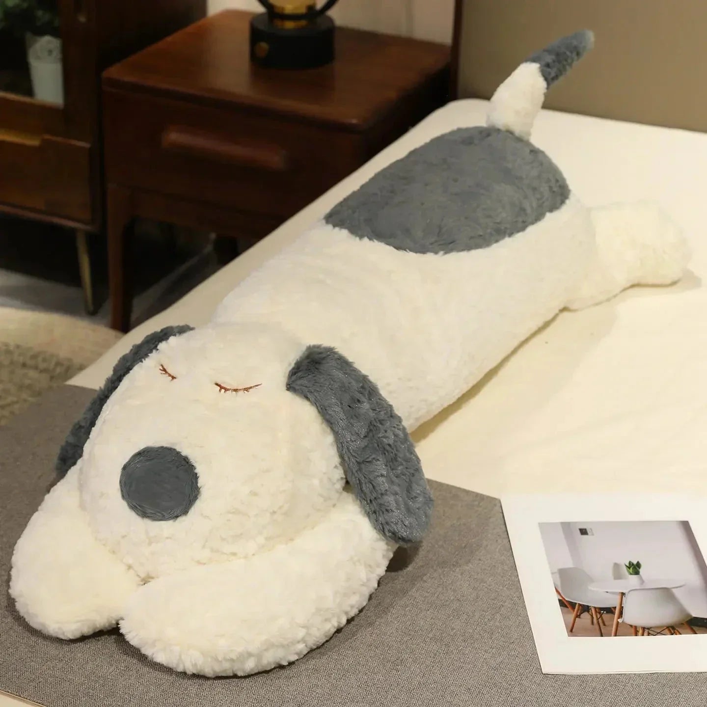 Cuddly Plush Puppy Hug Pillow