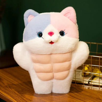 Cute Athletic Kitten Stuffed Toy