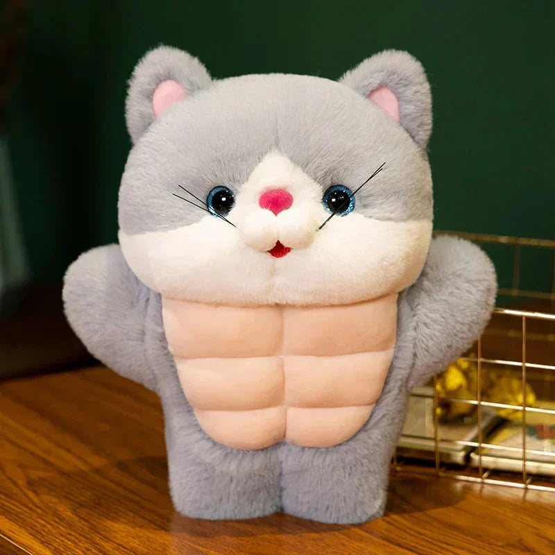Cute Athletic Kitten Stuffed Toy