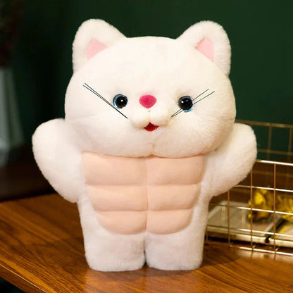 Cute Athletic Kitten Stuffed Toy