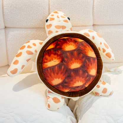 Colorful Sea Turtle Cuddly Plush Toys