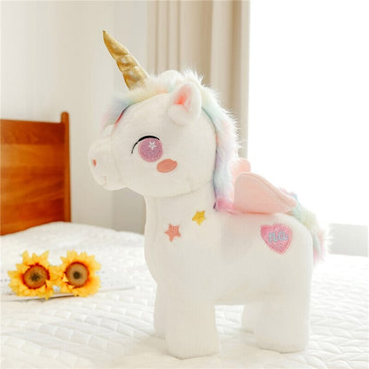 Soft Pastel Unicorn Cuddle Toy
