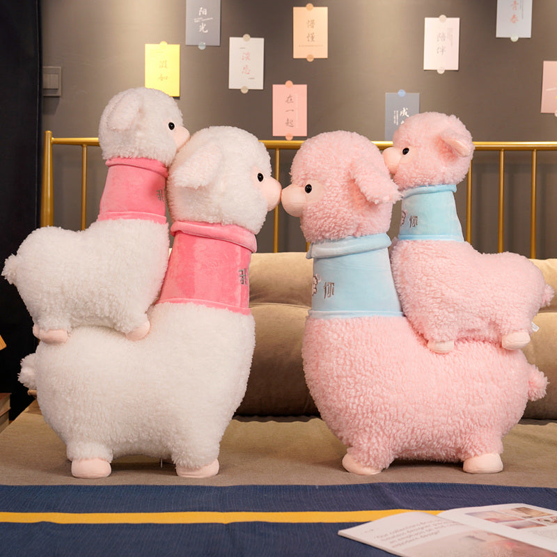 Soft Pastel Alpaca Teddy Plush - Halri