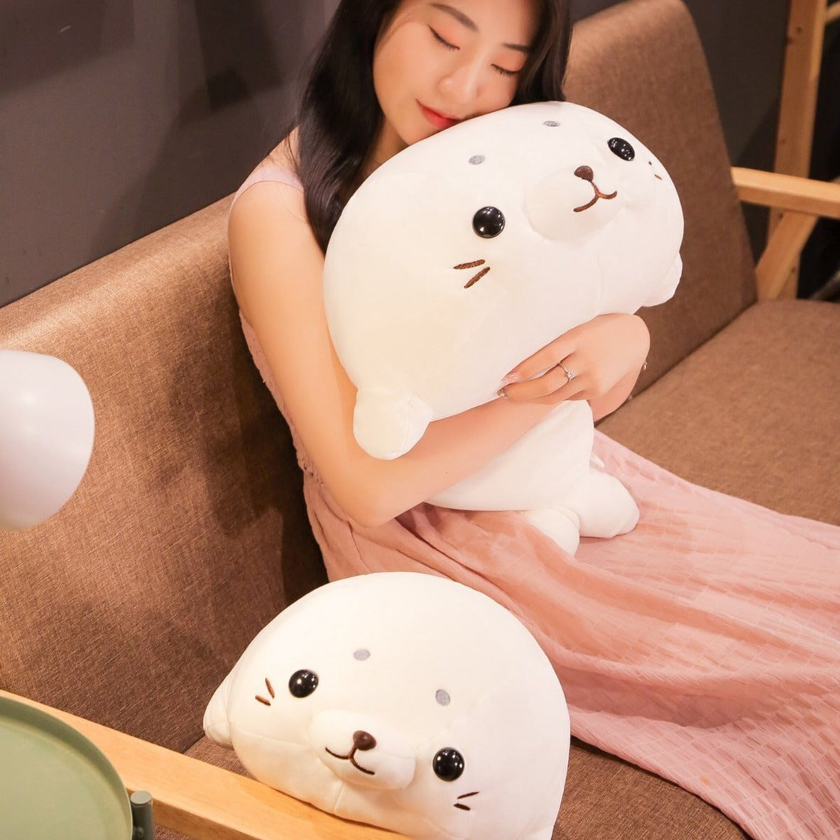 Cute White Teddy Plush Toys - Halri