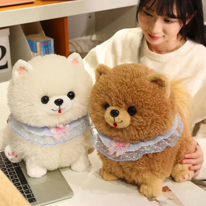 Cute Pomeranian Dog Soft Toy Plushies - Halri