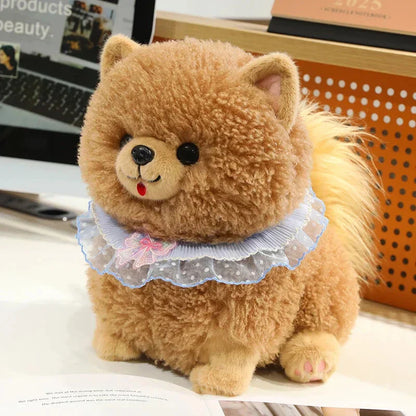 Cute Pomeranian Dog Soft Toy Plushies