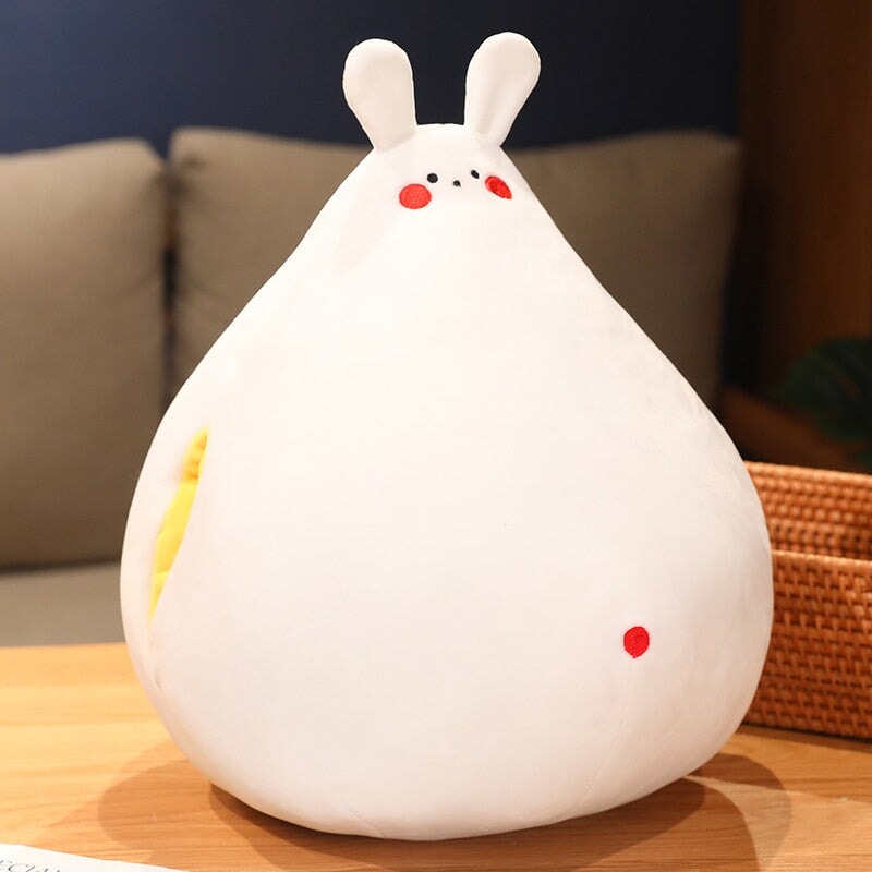 Cute White Bunny Soft Plush Toy