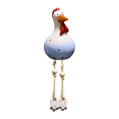 Fun Garden Chicken Decor Statue