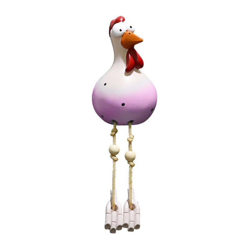 Fun Garden Chicken Decor Statue