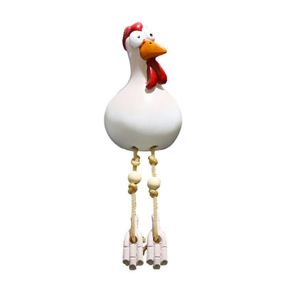 Fun Chicken Garden Ornament