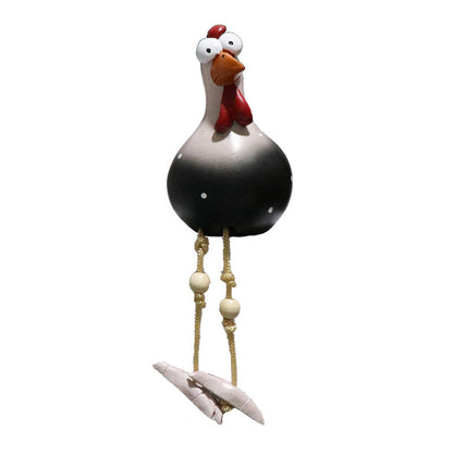 Fun Garden Chicken Decor Statue