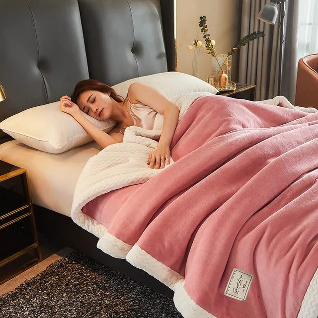 Soft Plush Fleece Throw Blanket