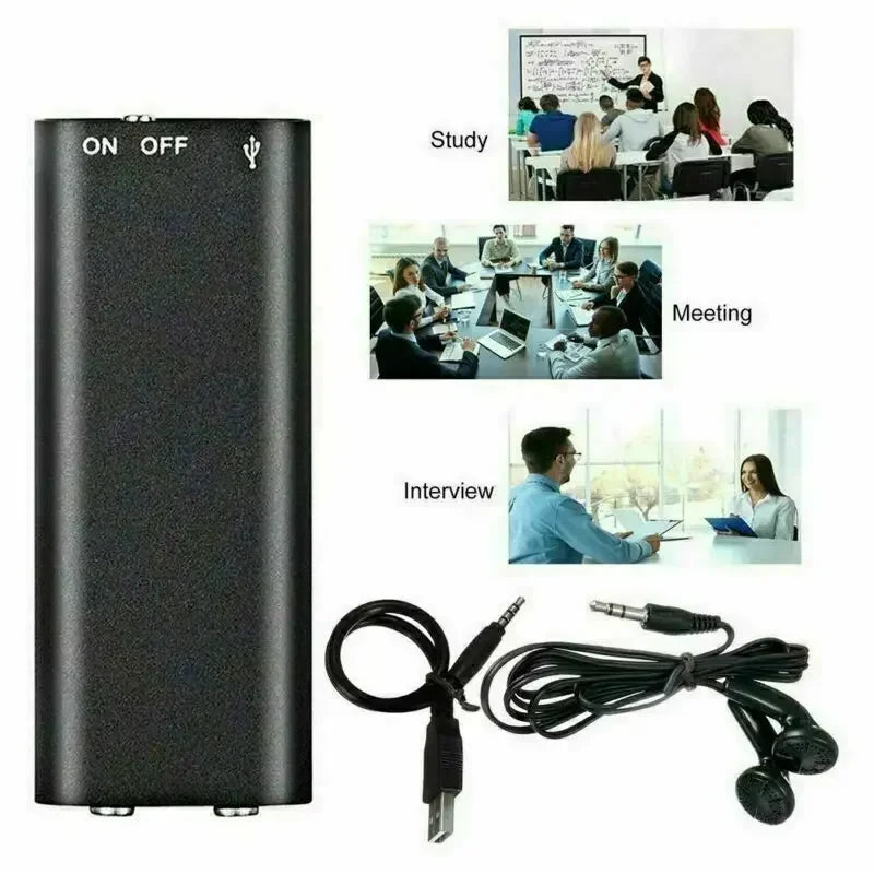 Small Handsfree Digital Voice Recorder