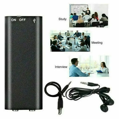 Small Handsfree Digital Voice Recorder