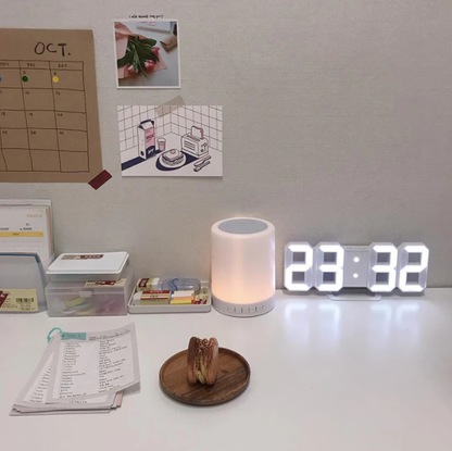Advanced LED Clock with Date and Temperature Display