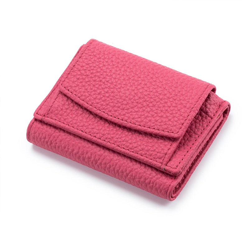 Genuine Leather Small Wallet – Compact Card Holder Purse