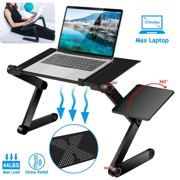 Portable Adjustable Laptop Desk Stand
