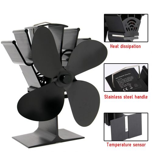 Efficient Heat Powered Fireplace Blower