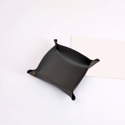 Stylish Leather Desk Organizer Tray