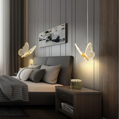 Stylish LED Butterfly Ceiling Light - Halri