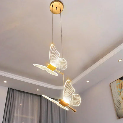Stylish LED Butterfly Ceiling Light