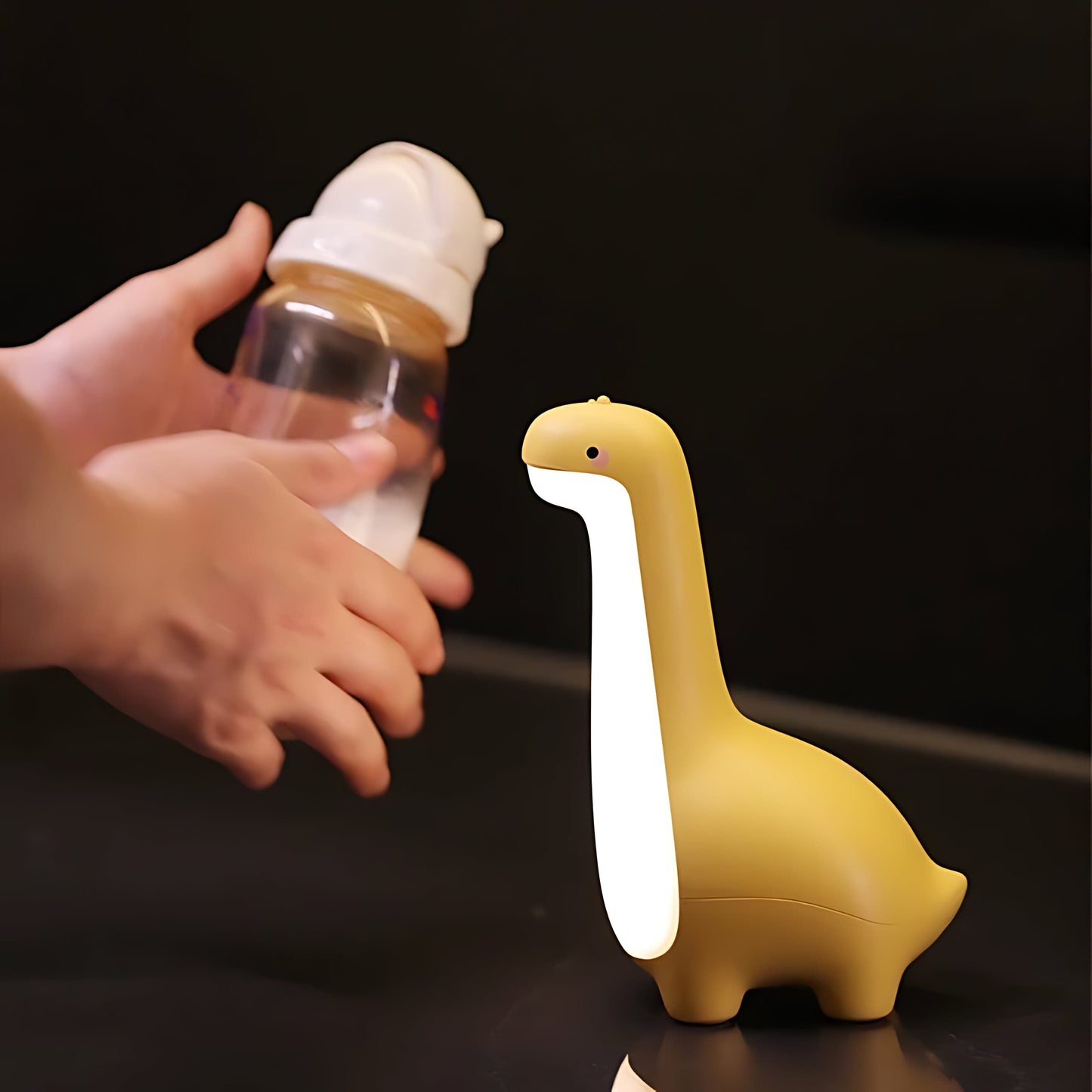 Colorful LED Dino Night Light Lamp