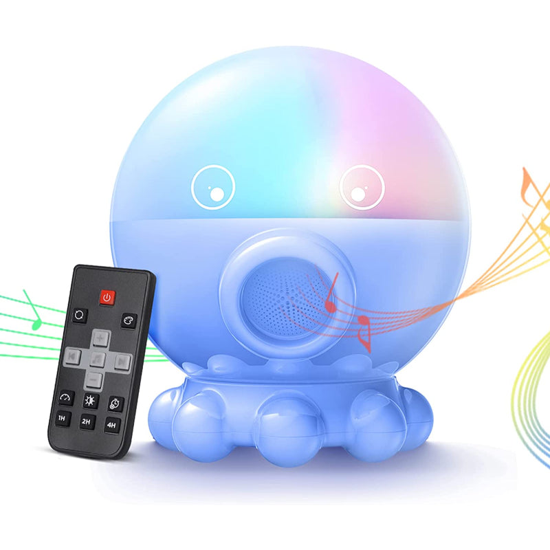 Colorful LED Night Light with Ocean Sky Projection