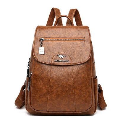 Premium Leather Ladies Backpack Bag