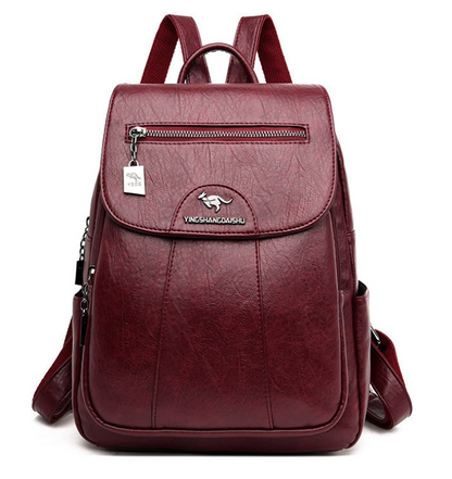 Premium Leather Ladies Backpack Bag