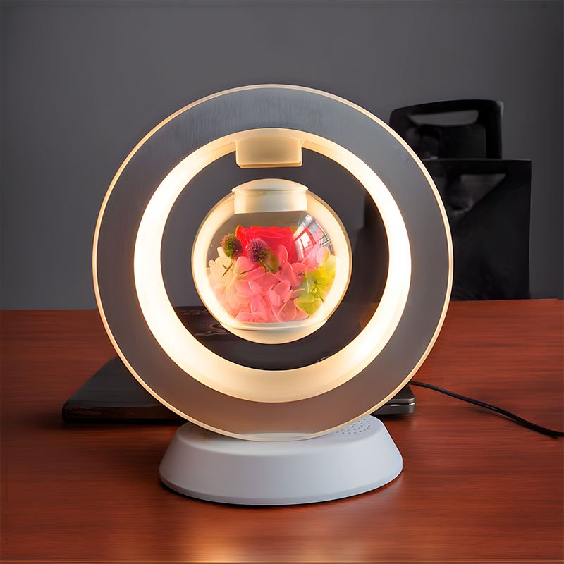 Floating Magnetic Flower Decor
