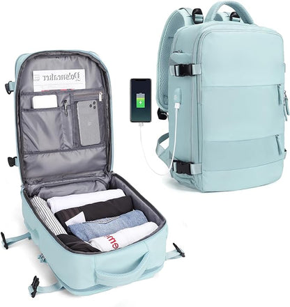 Tough Travel Backpack with USB Charger