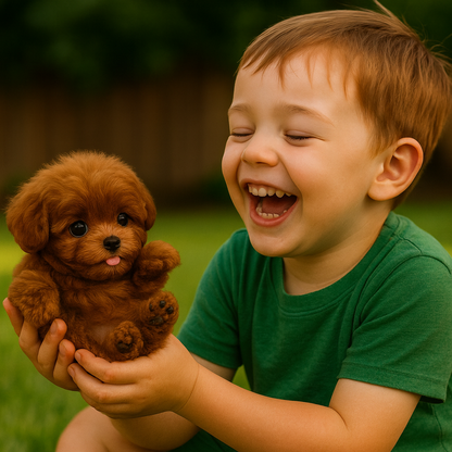 Cuddly Interactive Puppy Toy – Friendly Plush Dog for Children