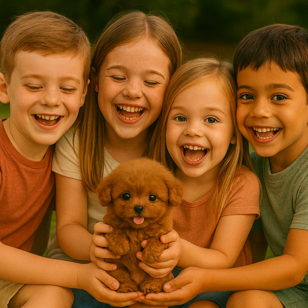 Cuddly Interactive Puppy Toy – Friendly Plush Dog for Children