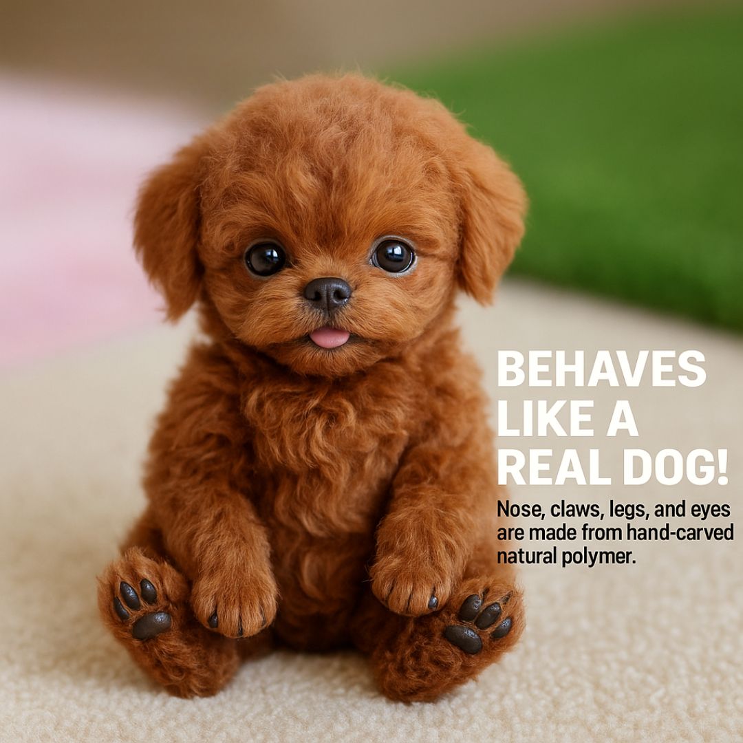 Cuddly Interactive Puppy Toy – Friendly Plush Dog for Children