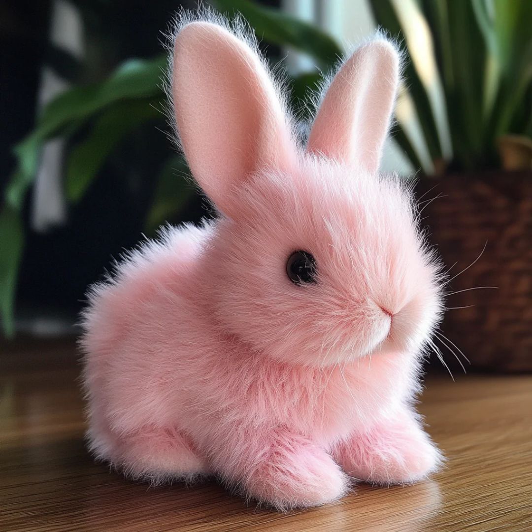 Cuddly Soft Bunny Doll Animated Stuffed Animal Friend - Halri
